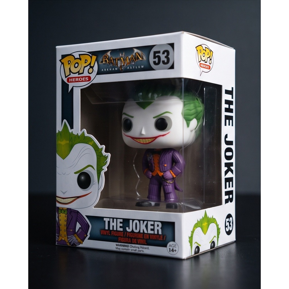 Funko Pop Heroes Batman Arkham Asylum The Joker 53 Vinyl Figure